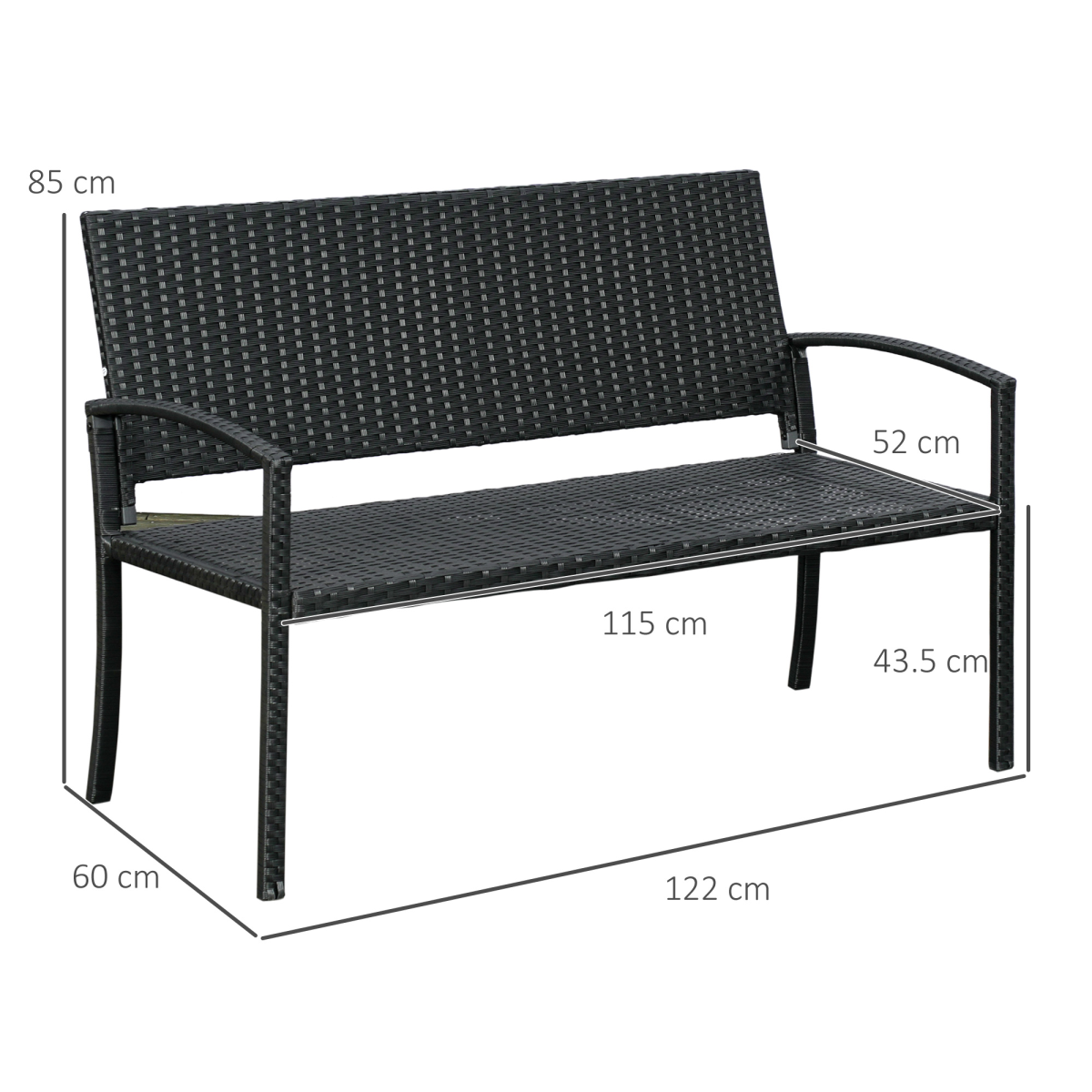 cortex-london-windsor-rattan-two-seater-garden-bench-black