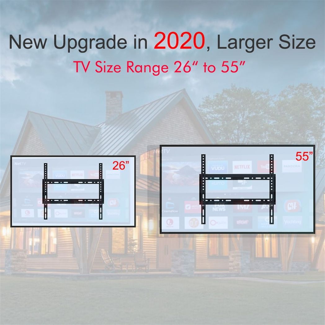 cortex-london-windsor-26-55-tv-wall-mount-bracket-tmw4040-spirit-bubble-black