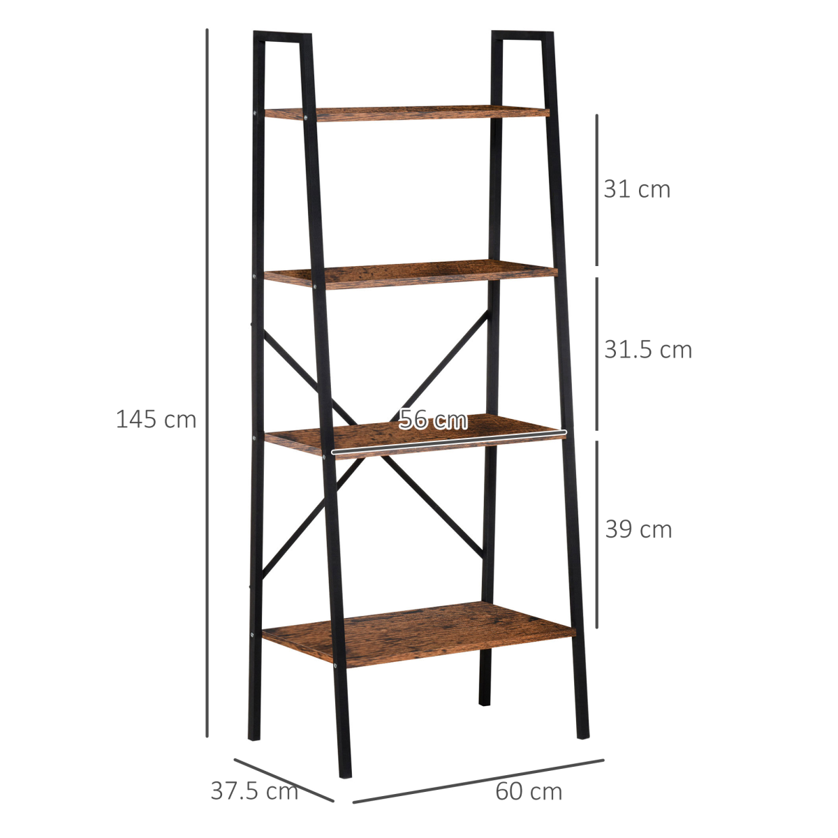cortex-london-windsor-four-tier-ladder-shelf-steel-frame-storage