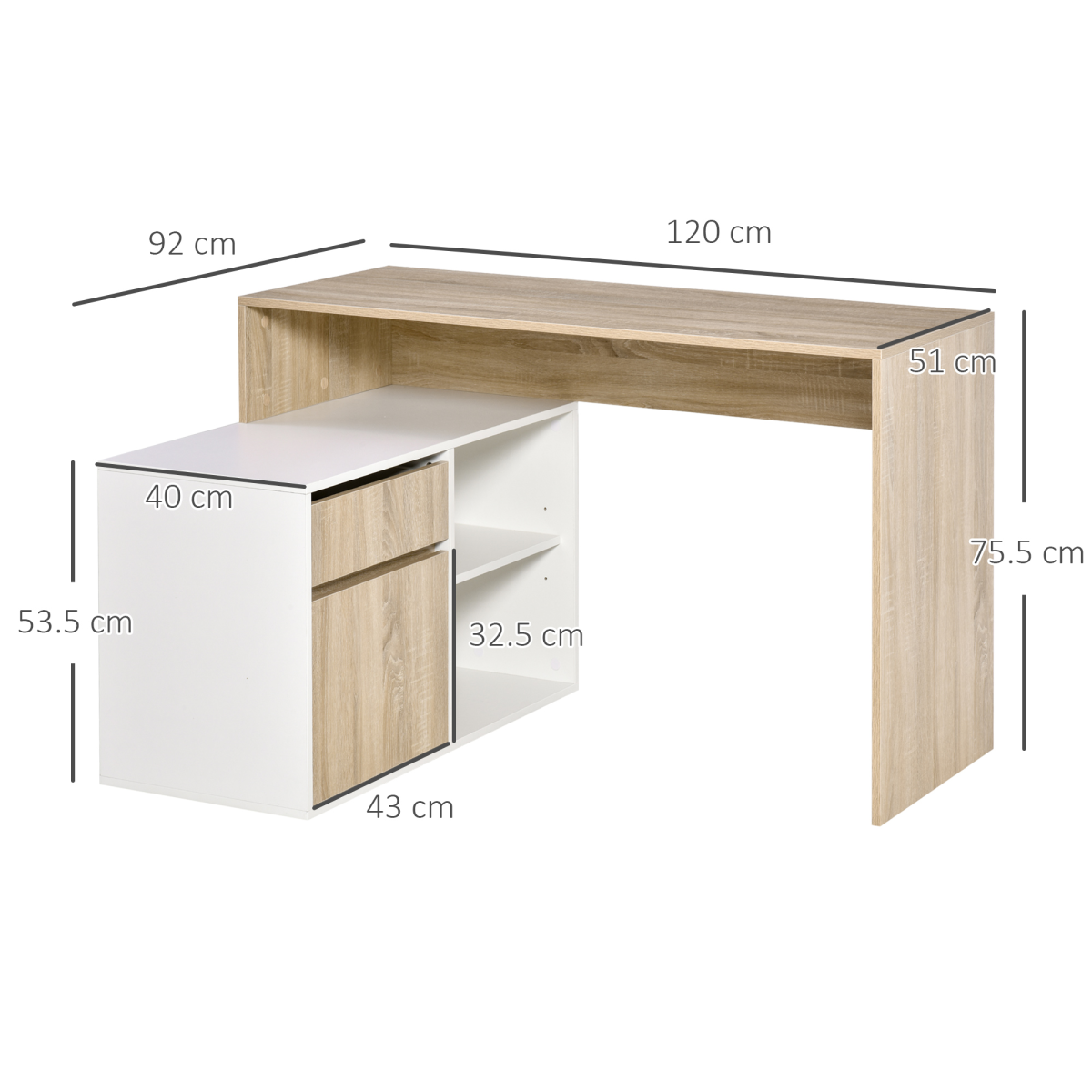 cortex-london-windsor-oak-white-l-shaped-corner-computer-desk-with-cabinet-drawer-and-shelves