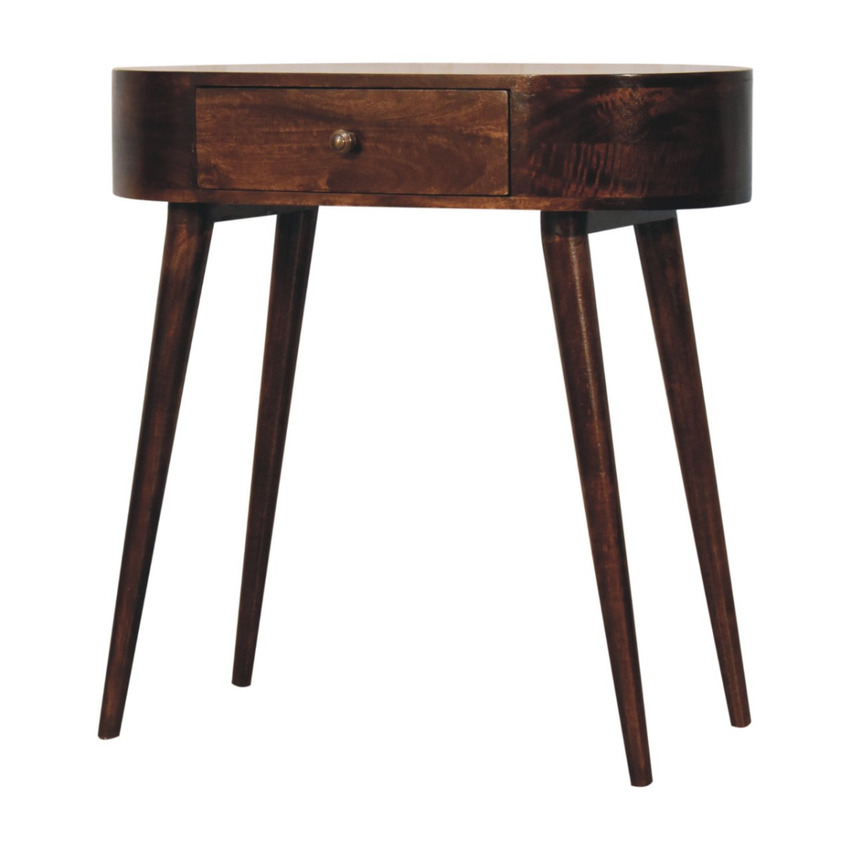 cortex-london-bath-california-walnut-rounded-solid-mango-wood-console-table-one-drawer-dark-brown