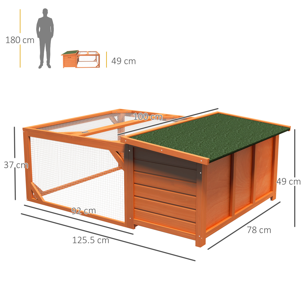 cortex-london-windsor-wooden-rabbit-hutch-with-run-weather-resistant-fir-wood