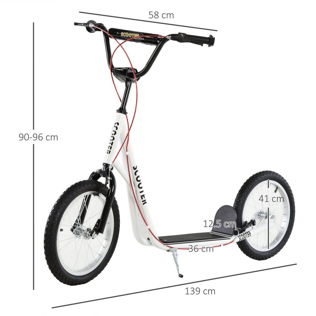 cortex-london-windsor-kids-adjustable-kick-scooter-inflatable-wheels