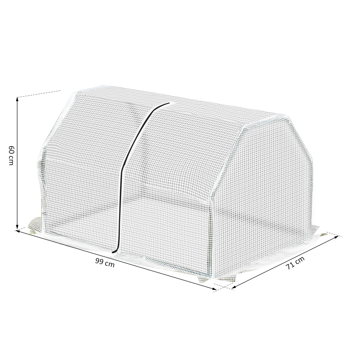 cortex-london-york-mini-steel-frame-greenhouse-white-99x71x60cm-pvc-cover