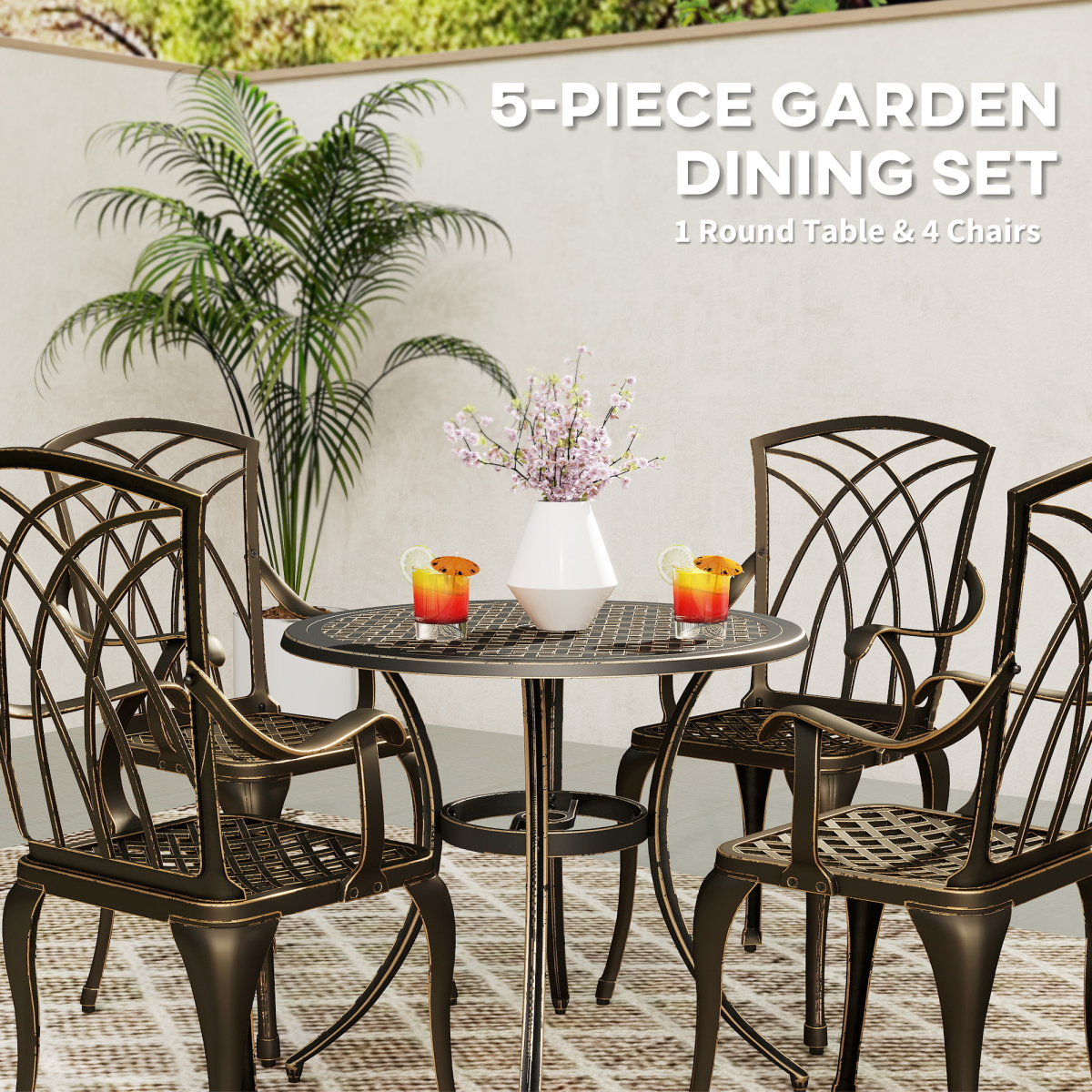 cortex-london-windsor-bronze-cast-aluminium-five-piece-garden-dining-set
