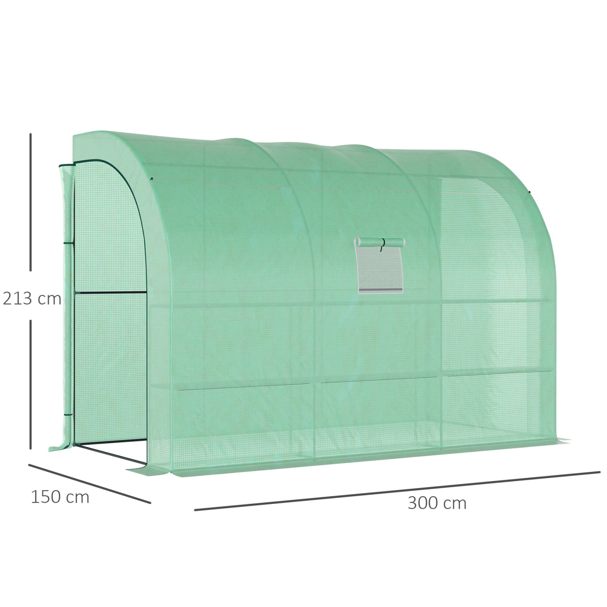 cortex-london-kew-green-walk-in-greenhouse-with-3-tier-shelves-green-300x150x213-cm