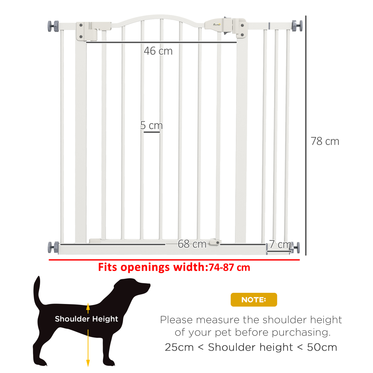 cortex-london-windsor-auto-close-adjustable-metal-pet-gate-white
