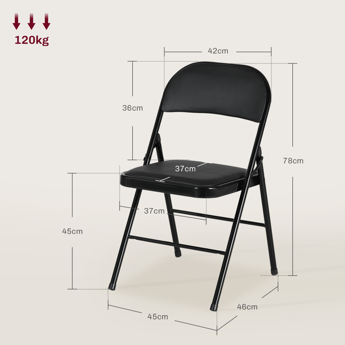 cortex-london-windsor-black-padded-folding-chairs-set-of-2