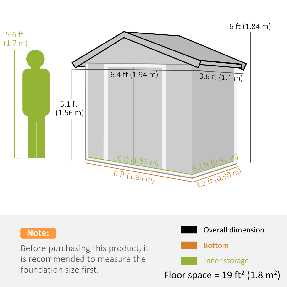 cortex-london-windsor-metal-garden-shed-green
