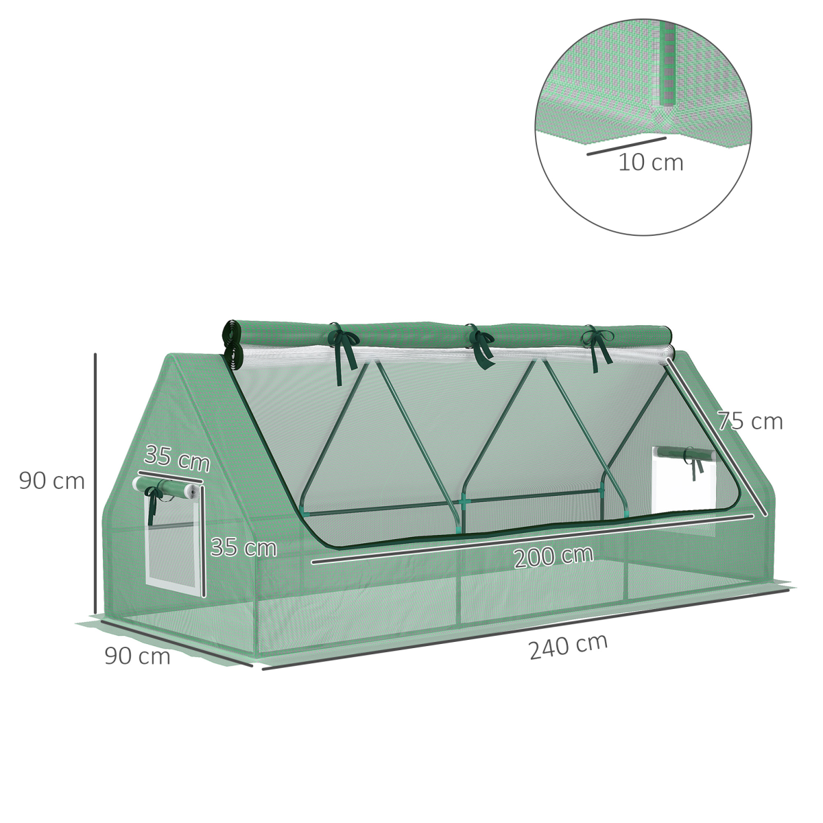 cortex-london-kensington-polytunnel-greenhouse-240x90x90cm-mesh-windows