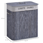 cortex-london-windsor-large-bamboo-double-section-laundry-hamper-removable-washable-bag-pu-handles