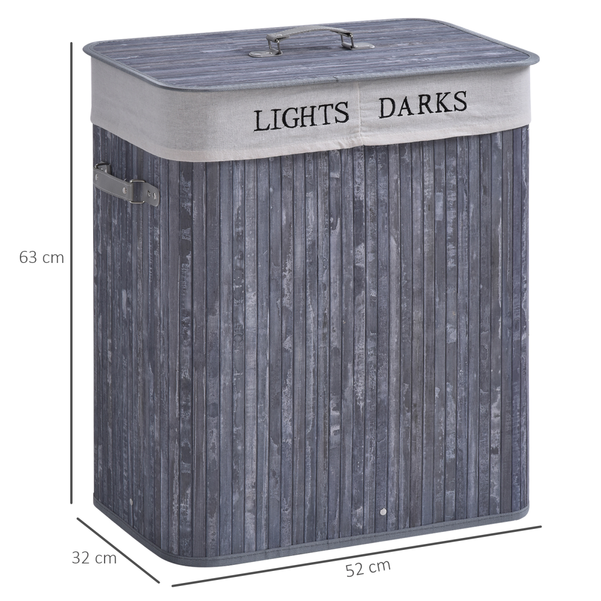 cortex-london-windsor-large-bamboo-double-section-laundry-hamper-removable-washable-bag-pu-handles