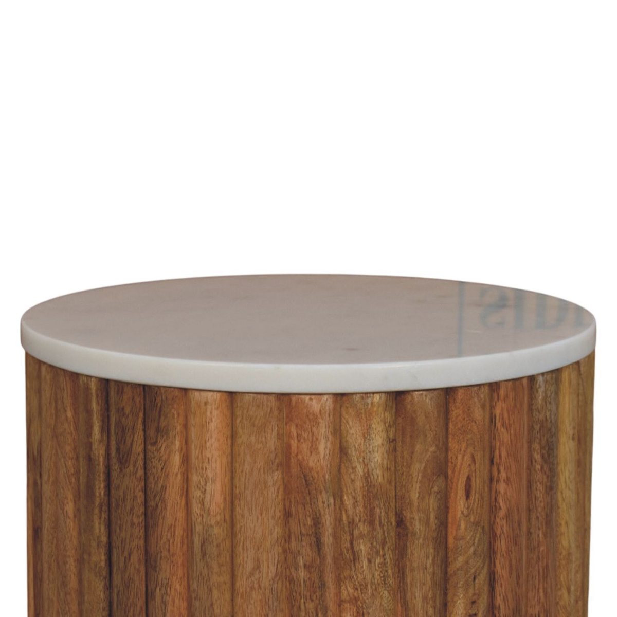 cortex-london-kensington-fluted-marble-mango-wood-side-table-oakish-brown-white