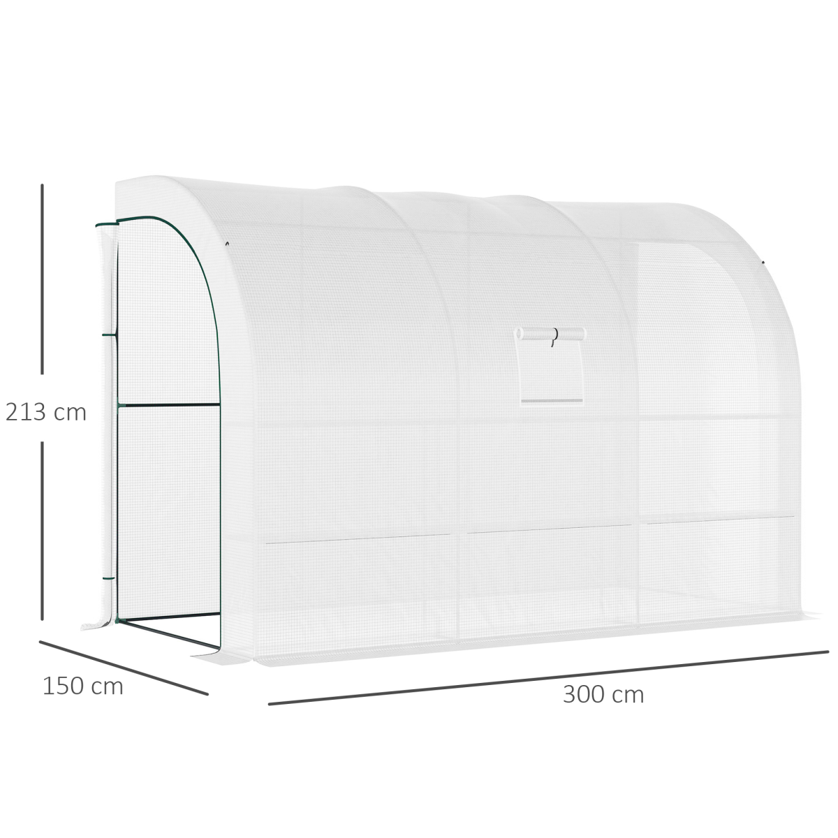 cortex-london-kew-lean-to-garden-greenhouse-white-pe-cover