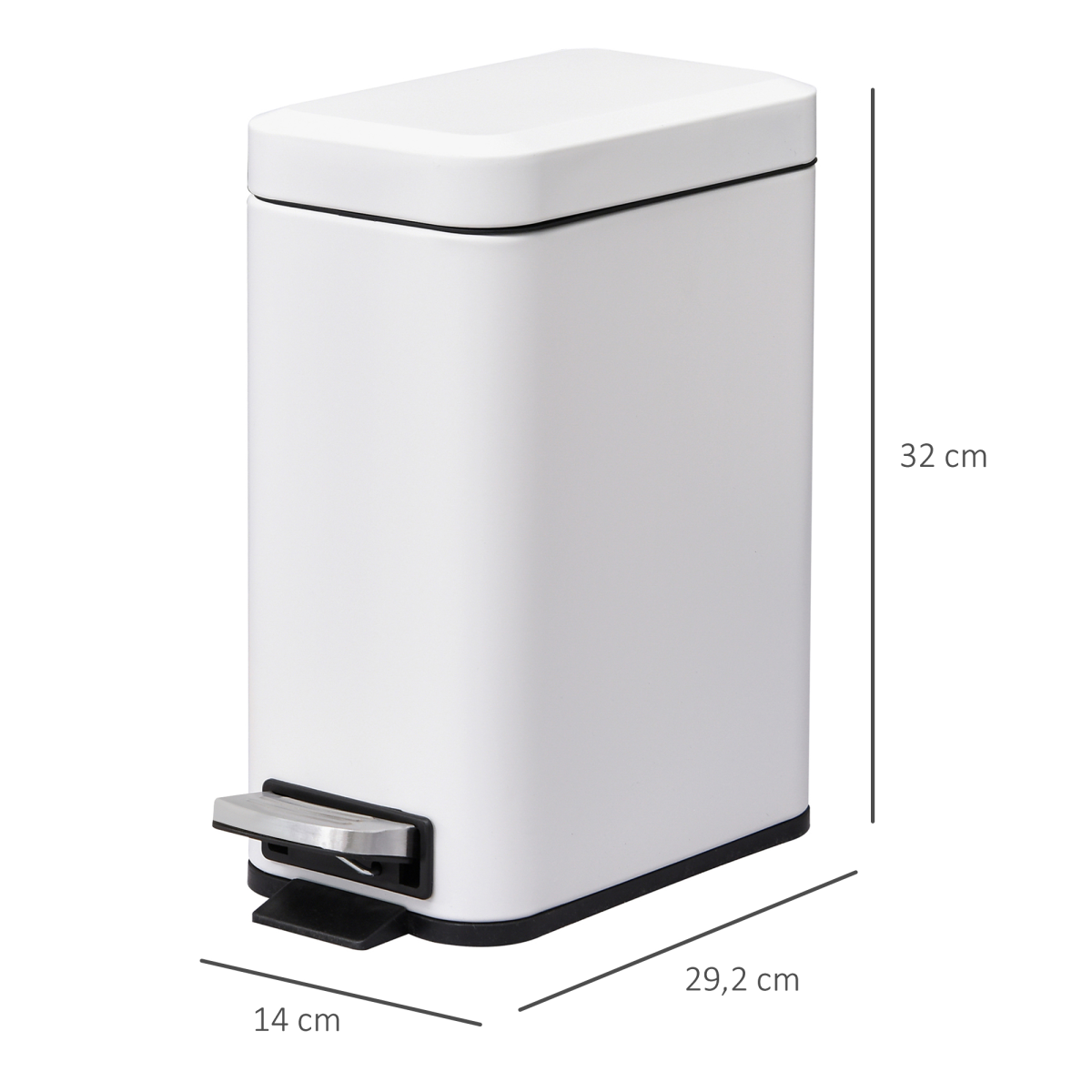 cortex-london-york-white-steel-pedal-bin-5l