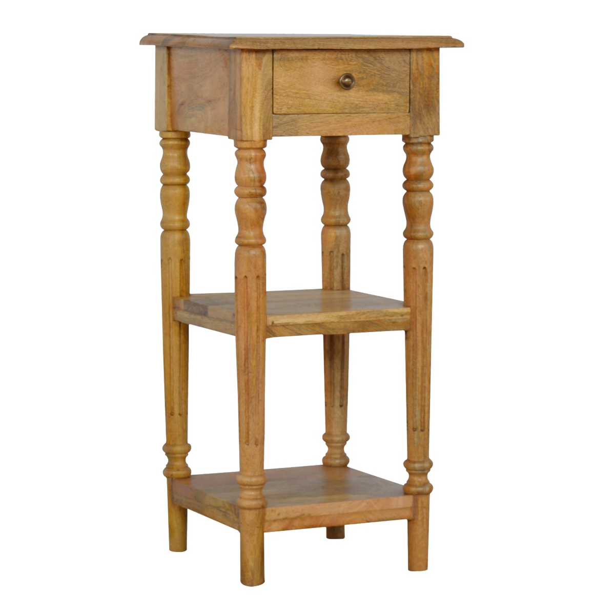 cortex-london-windsor-beige-solid-mango-wood-telephone-table-one-drawer-two-open-slots