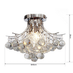Modern K9 Crystal Ceiling Lighting Chandelier Mordern Style Pendant Light