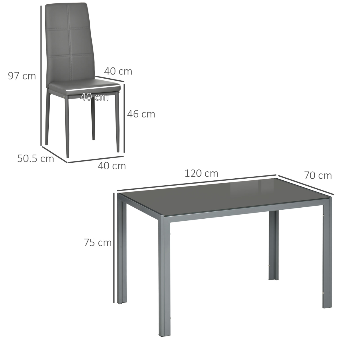 cortex-london-windsor-grey-glass-dining-table-four-chairs-set