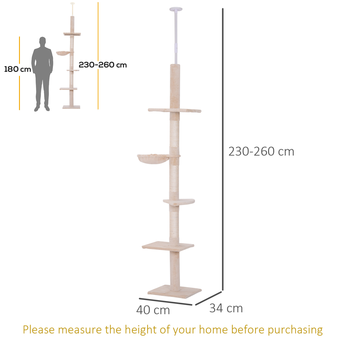 cortex-london-windsor-five-tier-floor-to-ceiling-cat-tree-scratching-post