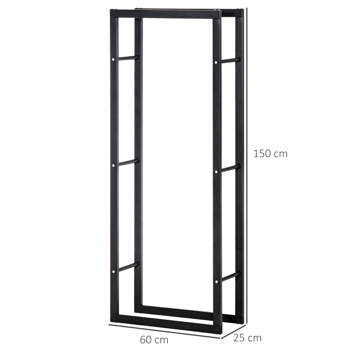 cortex-london-windsor-metal-firewood-log-holder-rack-black-150cm
