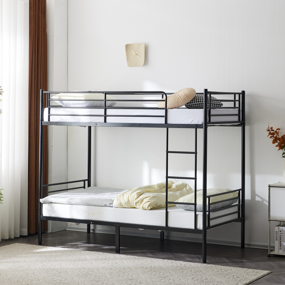 cortex-london-warwick-twin-over-twin-metal-bunk-bed-black