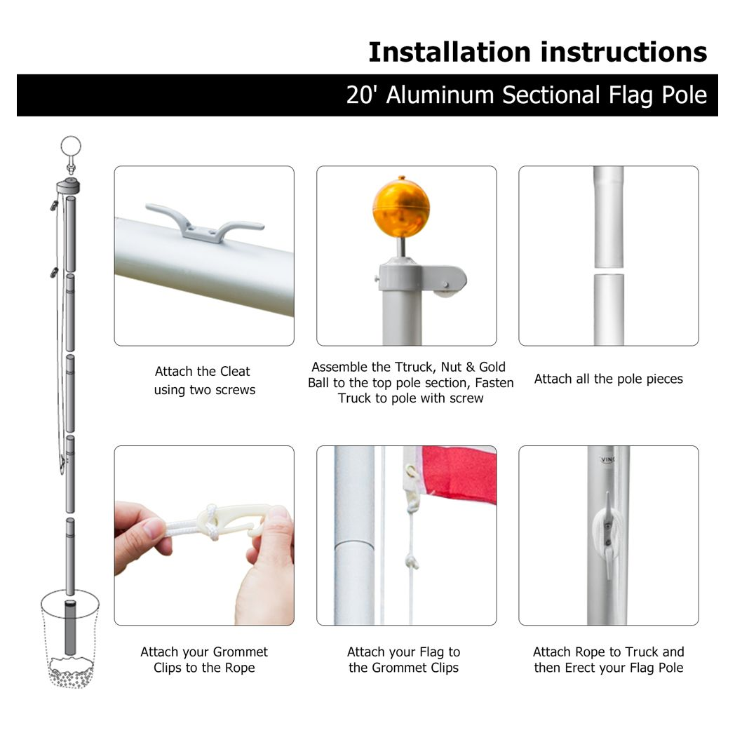 cortex-london-windsor-20ft-adjustable-aluminium-flagpole-kit-uk-national-flags
