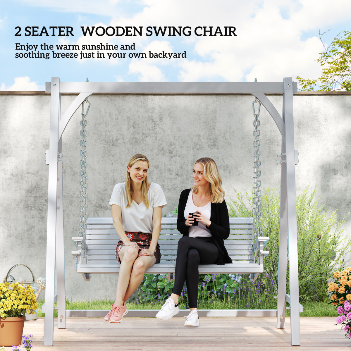 cortex-london-windsor-grey-larch-wood-two-seater-garden-swing-bench