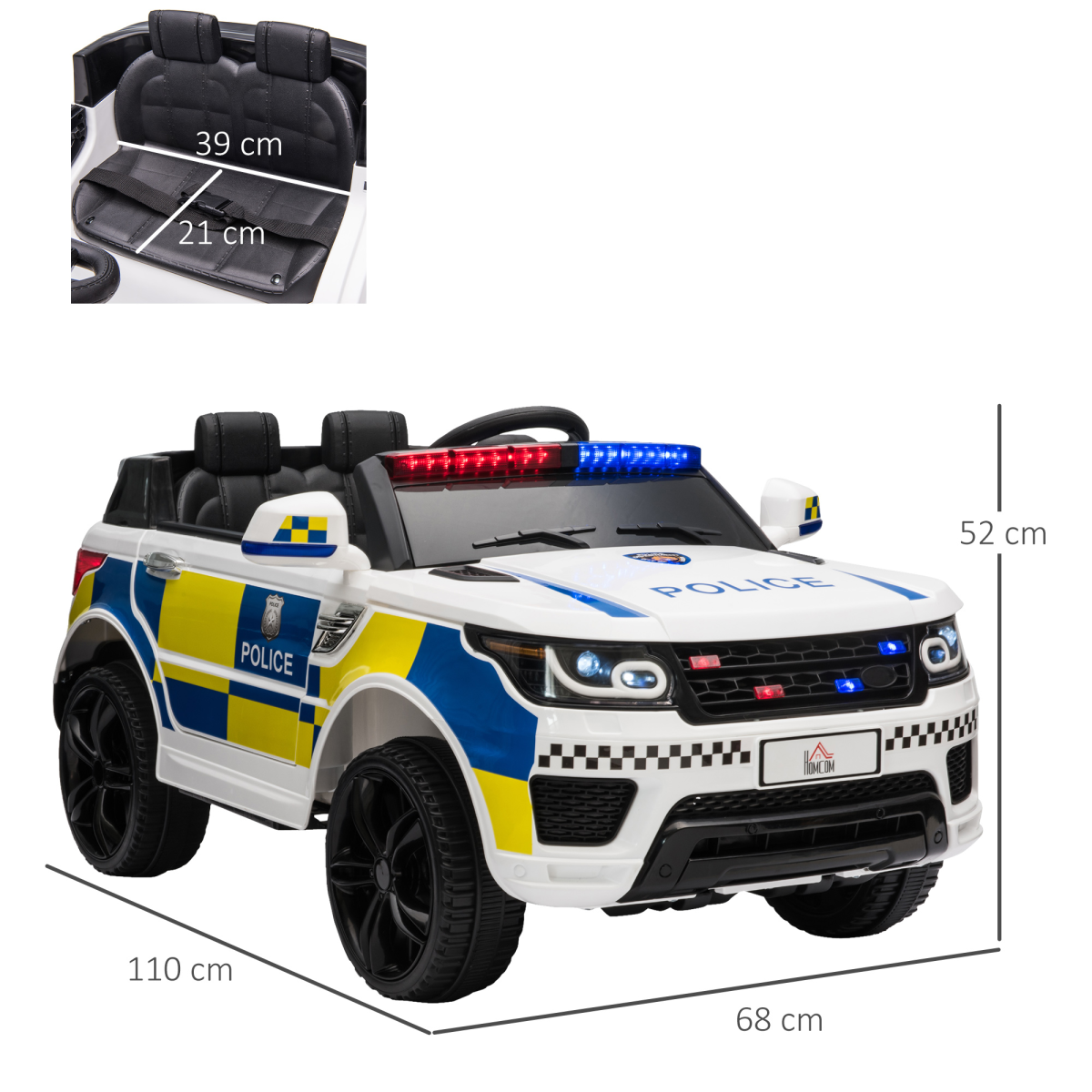 cortex-london-windsor-12v-kids-police-ride-on-car-remote-bluetooth