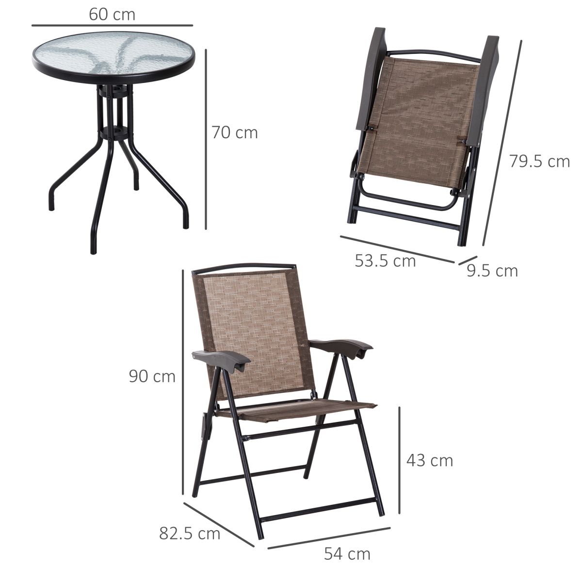 cortex-london-york-3-pcs-patio-furniture-bistro-set-brown-folding-chairs-tempered-glass-table