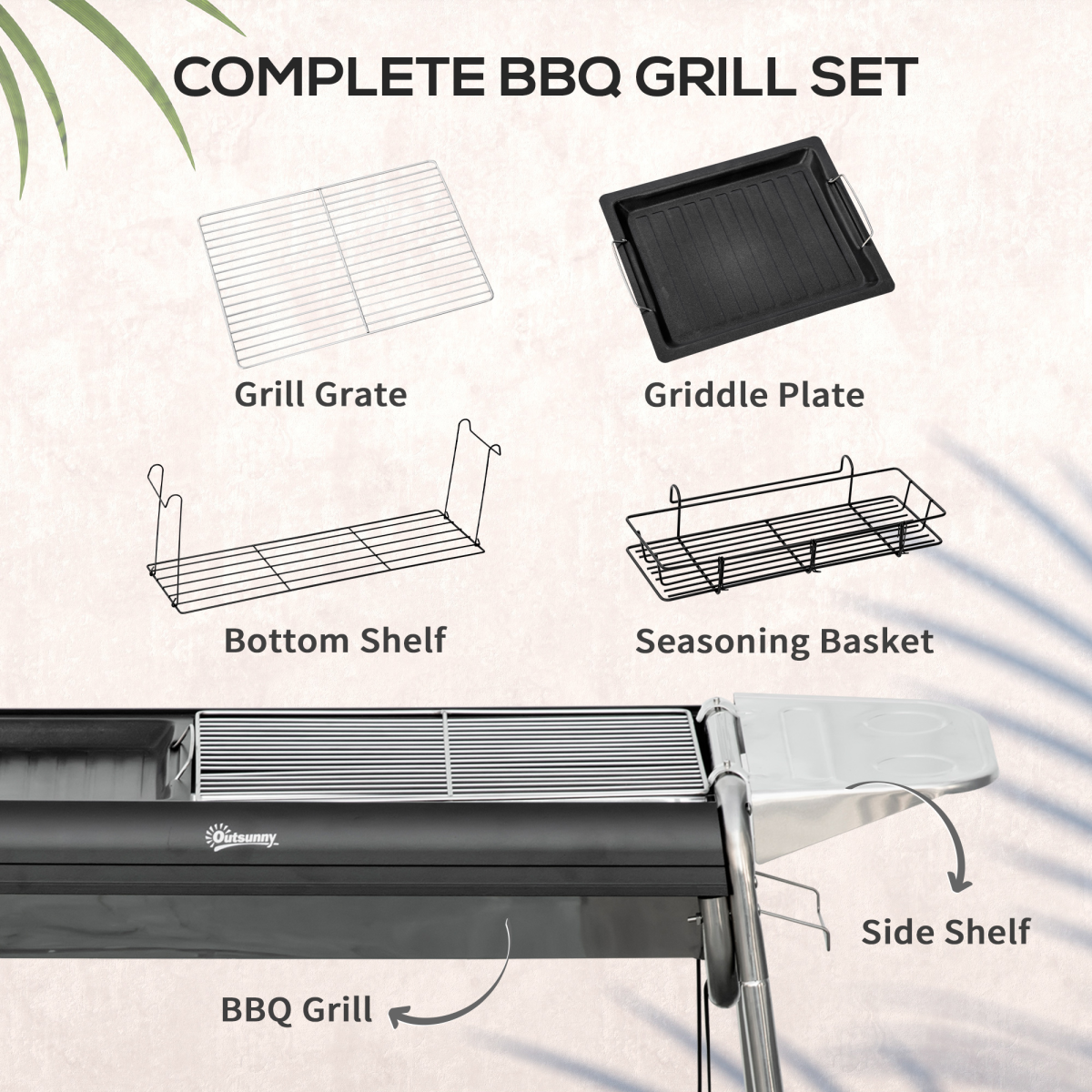 cortex-london-windsor-charcoal-bbq-grill-griddle-plate-black