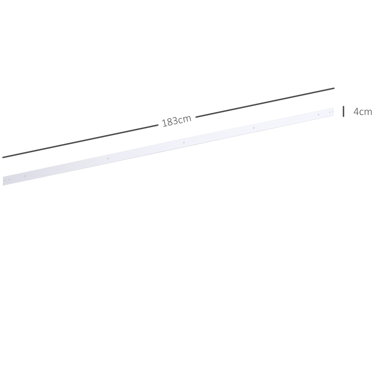 cortex-london-york-6ft-modern-carbon-steel-sliding-door-track-kit-white