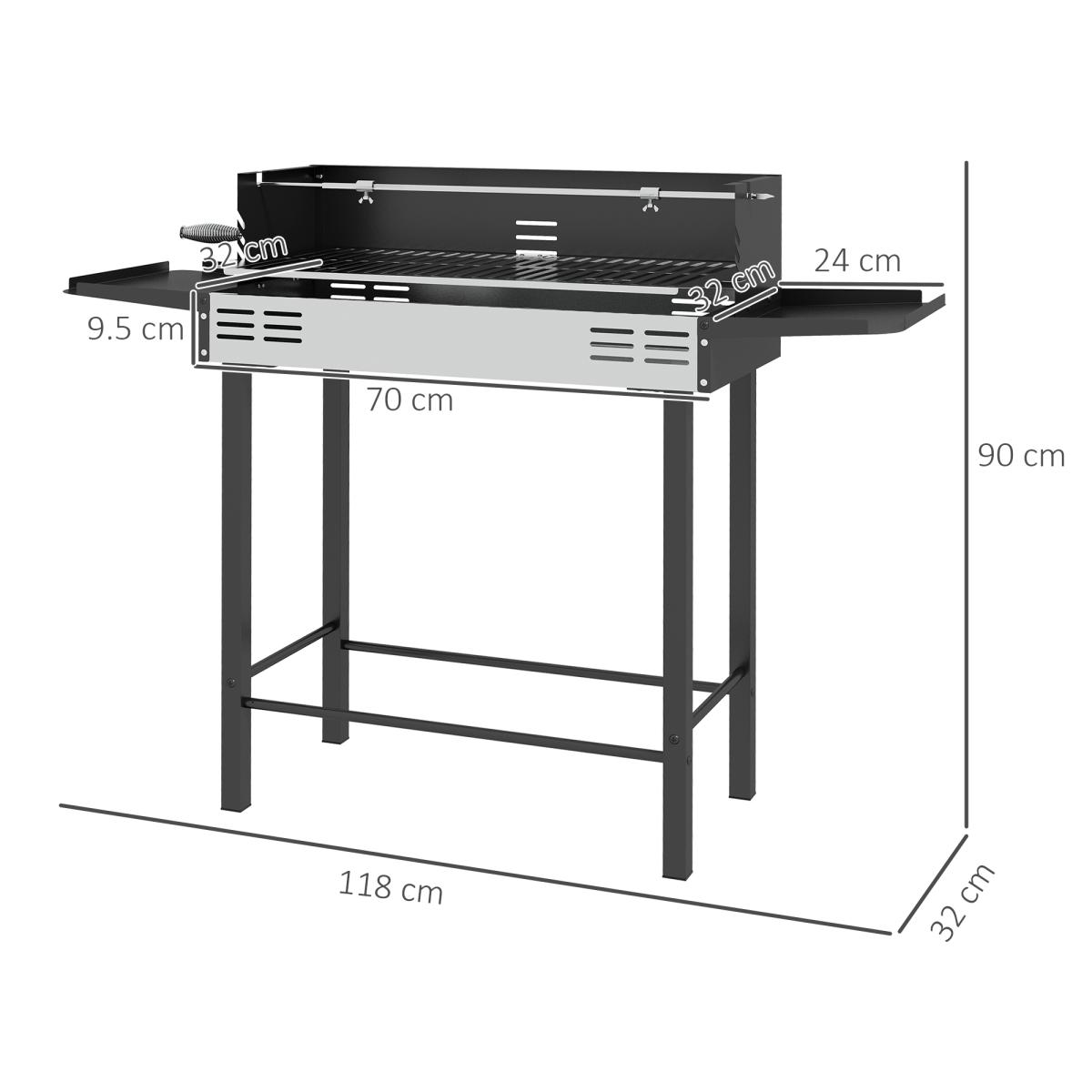 cortex-london-windsor-charcoal-spit-roasting-grill-stainless-steel-black-silver