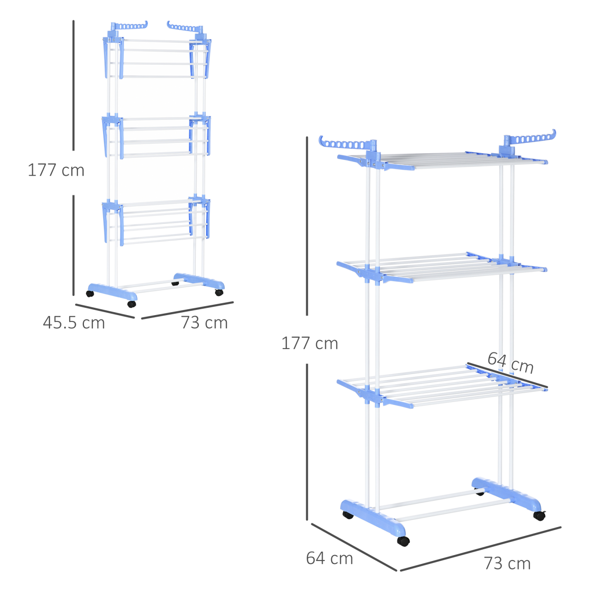 cortex-london-kensington-three-tier-foldable-clothes-drying-rack-blue