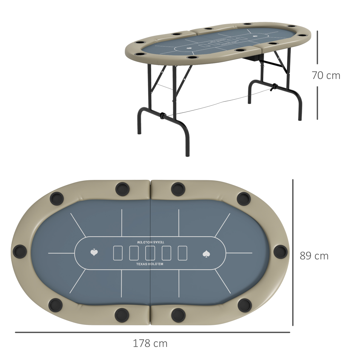 cortex-london-york-10-player-folding-poker-table-blue-brown-cup-holders