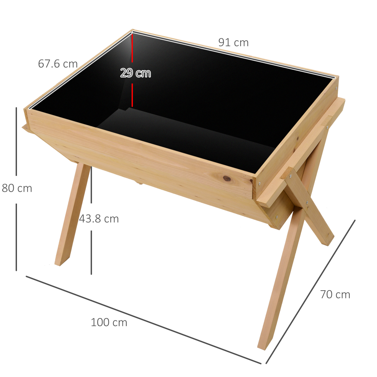 cortex-london-york-fir-wood-raised-plant-stand-oak-tone