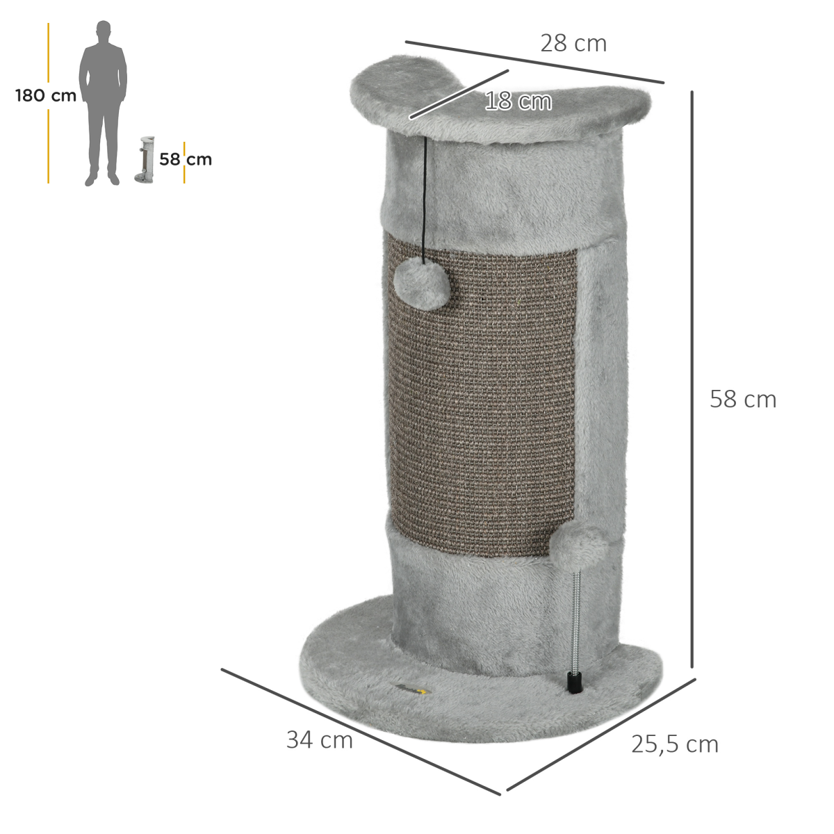 cortex-london-windsor-corner-cat-scratching-post-grey-sisal-plush-toy-balls