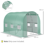 10x7ft Greenhouse Replacement Cover Winter
