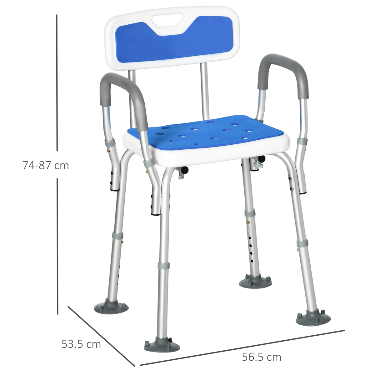 cortex-london-windsor-blue-eva-padded-shower-stool-back-arms-suction-feet