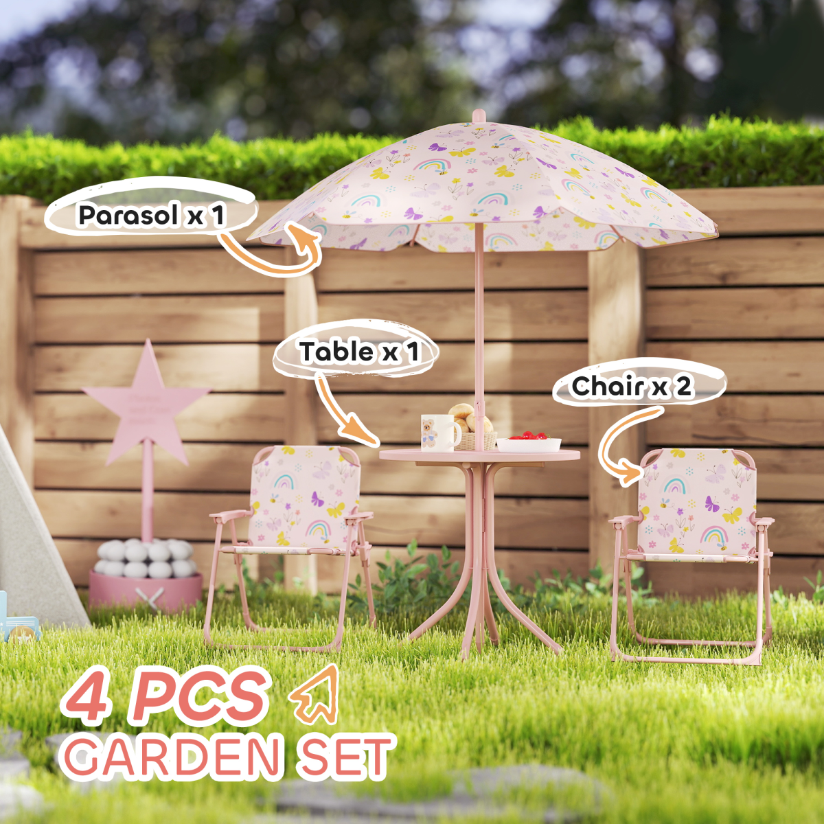 cortex-london-windsor-rainbow-kids-garden-table-chair-set-with-parasol-pink