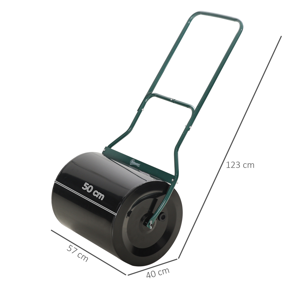 cortex-london-windsor-60l-steel-garden-roller-push-pull