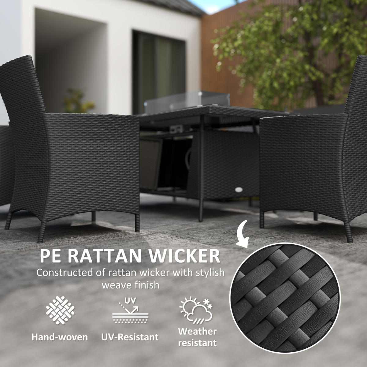 cortex-london-windsor-rattan-fire-pit-dining-set-six-armchairs-black