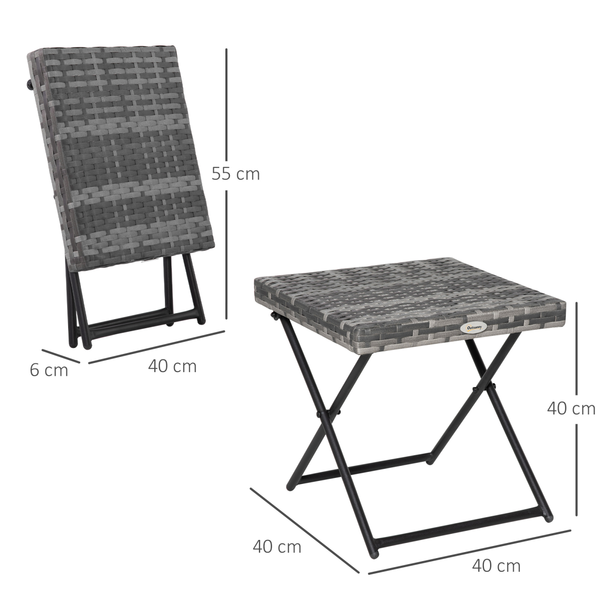 cortex-london-windsor-folding-rattan-bistro-coffee-table-pe-rattan-top-powder-coated-steel-frame