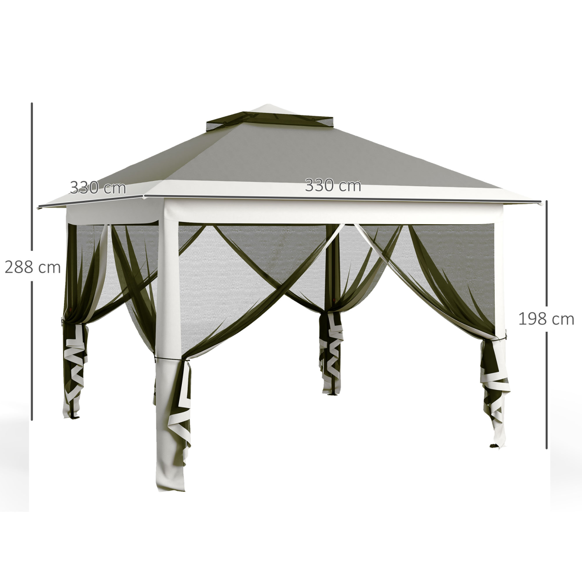 cortex-london-windsor-adjustable-pop-up-gazebo-canopy-tent-dark-grey