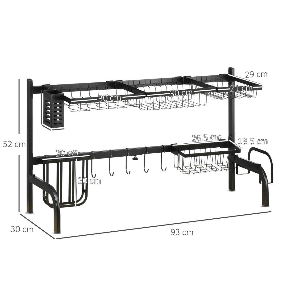 cortex-london-york-adjustable-over-sink-dish-drying-rack