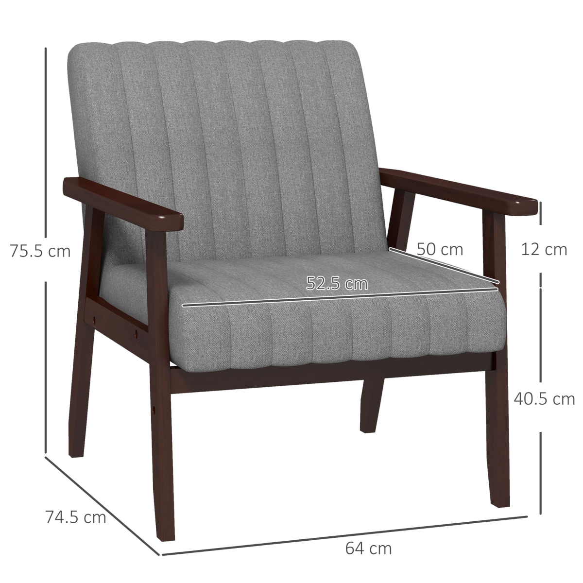 cortex-london-york-grey-linen-feel-channel-tufted-accent-chair