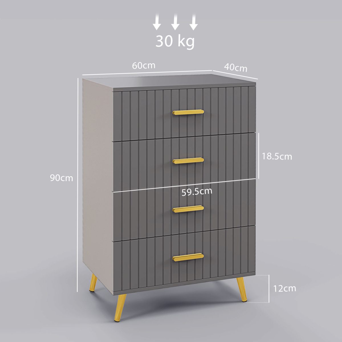 cortex-london-windsor-dark-grey-four-drawer-chest-aluminium-legs