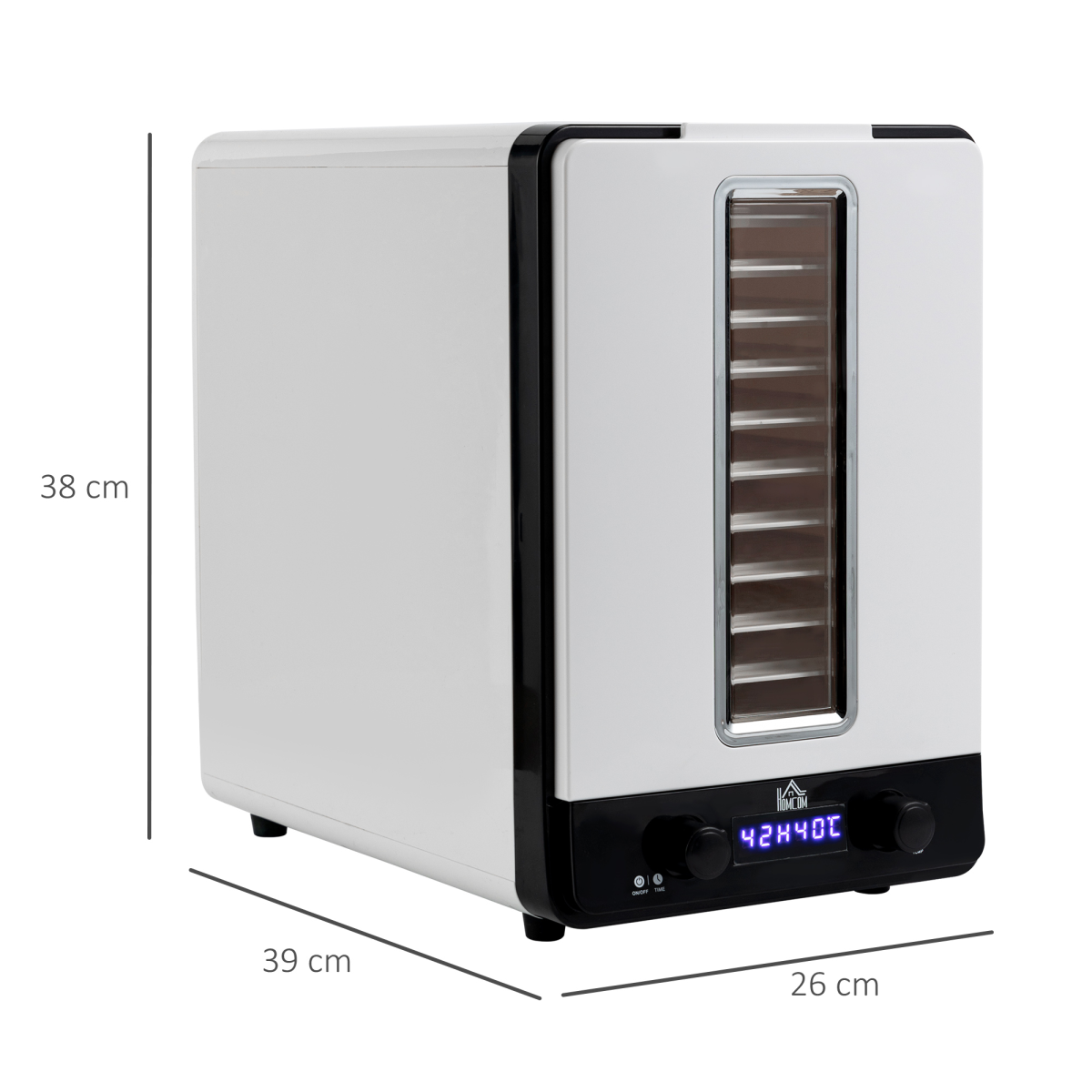 cortex-london-windsor-11-tier-food-dehydrator-550w-white