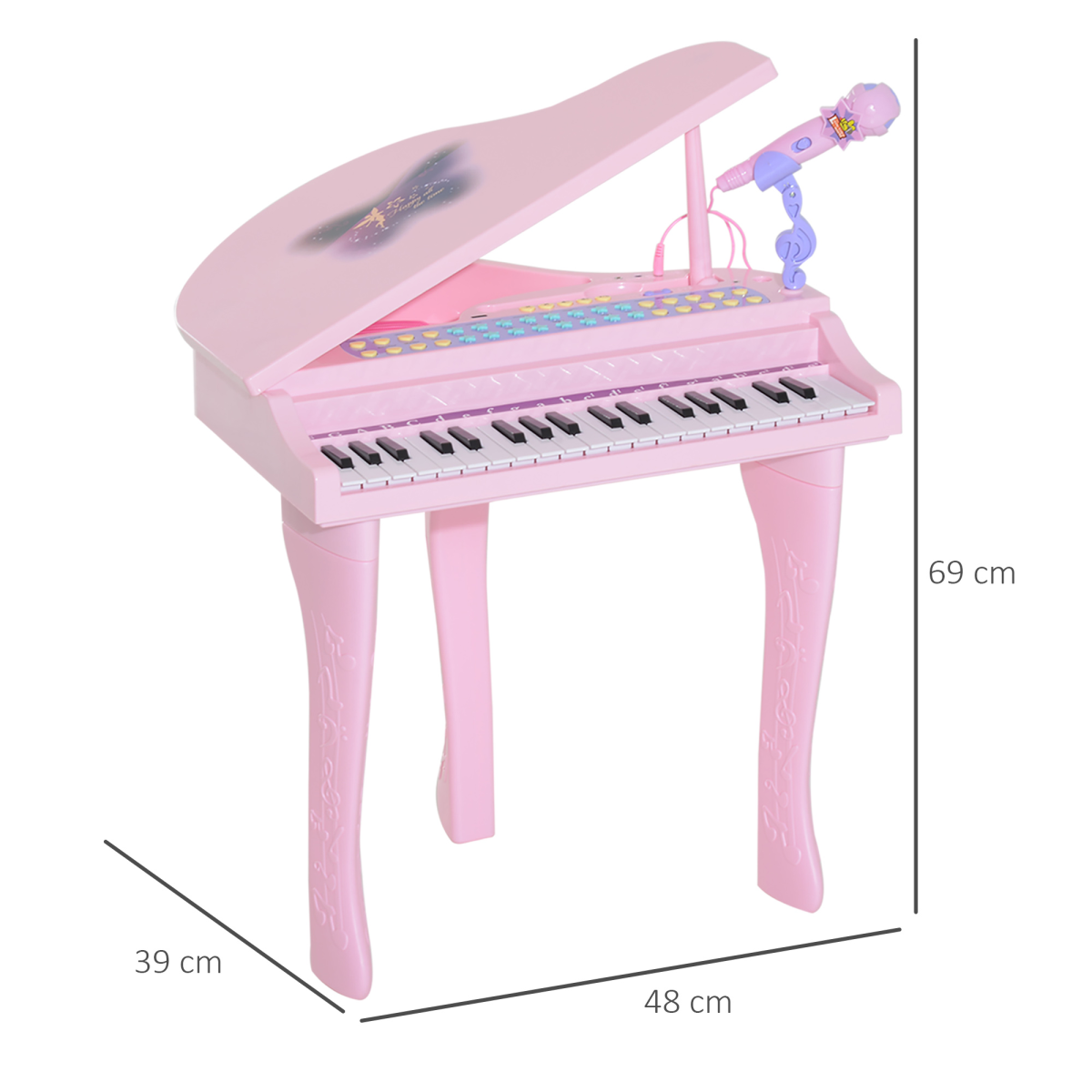 cortex-london-windsor-37-key-pink-mini-piano-keyboard-set-microphone-stool
