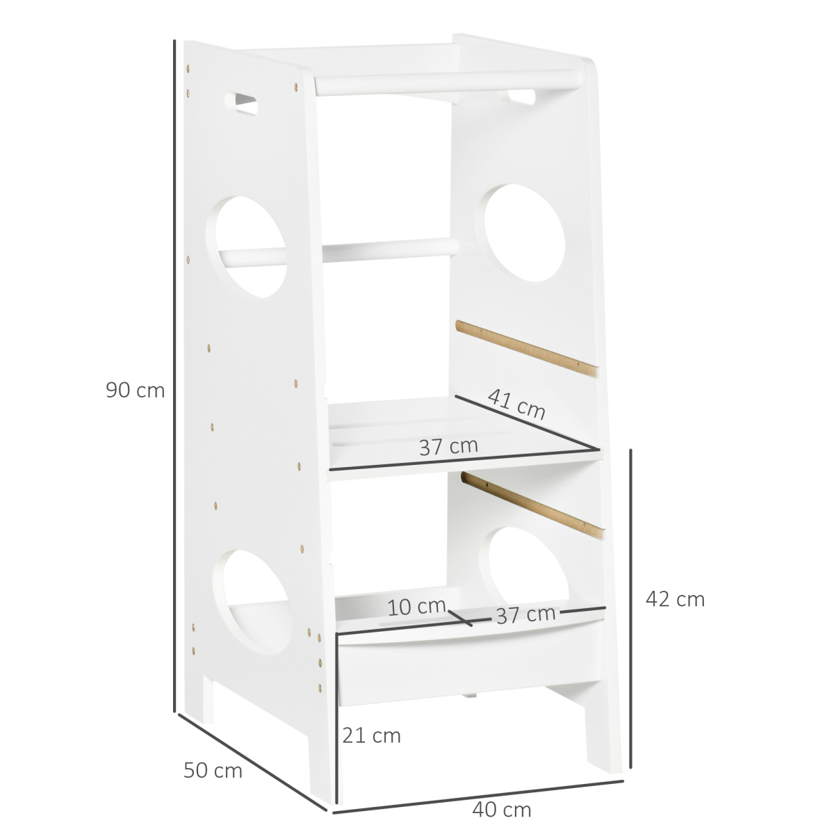cortex-london-windsor-toddler-adjustable-kitchen-step-stool-mdf