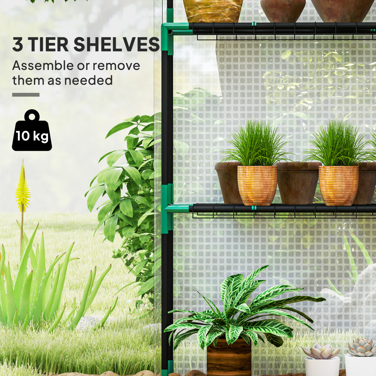 cortex-london-kew-garden-walk-in-greenhouse-with-four-shelves-white